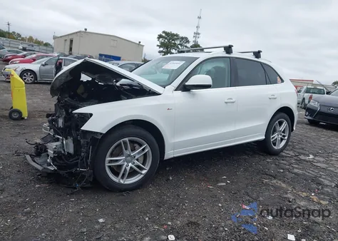 2013 Audi Q5 3.0T Premium Plus from USA, damaged, VIN WA1DGAFP2DA055891